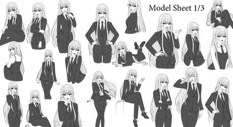 Model Sheet 1 Model Sheet 1